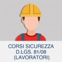 Corsi Sicurezza D.Lgs 81/08 Lavoratori